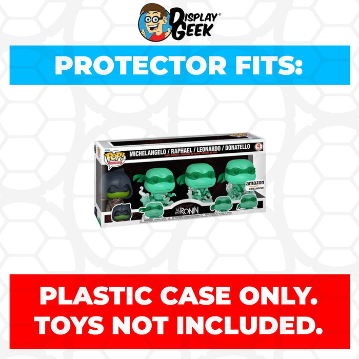 Pop Protector for 4 Pack TMNT The Last Ronin Funko Pop - for just $13.99! 