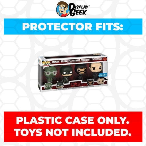 Pop Protector for 4 Pack The Batman, Selina, Oswald & Riddler Funko Pop - Just $13.99! Shop now at Retro Gaming of Denver