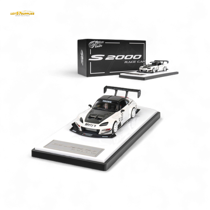 Microturbo Custom S2000 - Metallic White TOP FUEL 1:64 - for just $49.99! 
