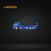 MicroTurbo HINO 300 Custom Truck Flatbed  Blue Calsonic Livery 1:64 - for just $49.99! 