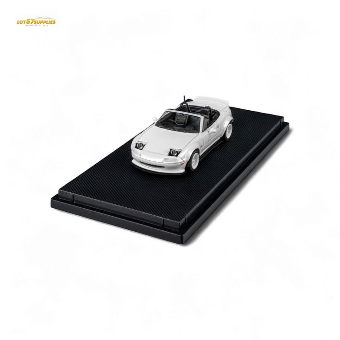 Microturbo Custom MX5 Rocket Bunny Metallic White 1:64 - for just $37.99! 