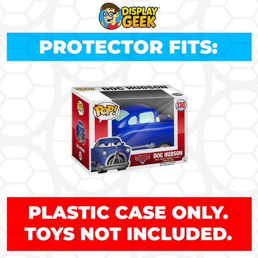Pop Protector for 4 inch Funko Pop Cars - Doc Hudson Blue #130 - for just $11.99! 