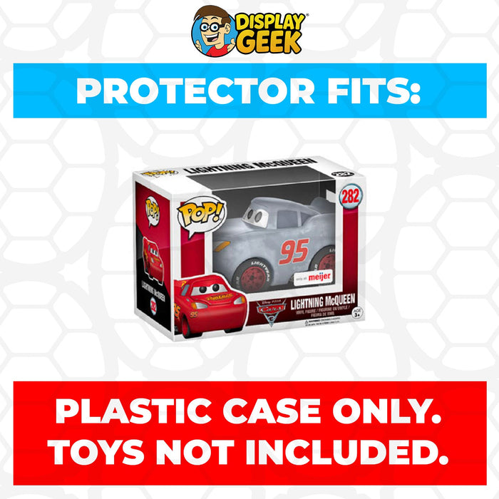 Pop Protector for 4 inch Funko Pop Cars - Lightning McQueen Dinoco Blue SDCC #128 - for just $11.99! 