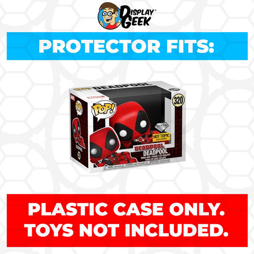 Pop Protector for 4 inch Funko Pop Sexy Deadpool Lounging Diamond #320 - for just $11.99! 