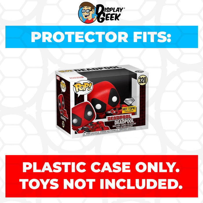 Pop Protector for 4 inch Funko Pop Sexy Deadpool Lounging Rainbow #320 - for just $11.99! 
