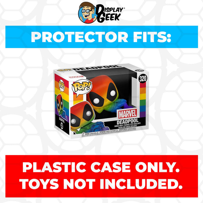 Pop Protector for 4 inch Funko Pop Mermaid Deadpool Metallic #321 - for just $11.99! 