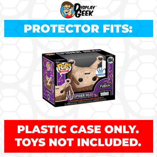 Pop Protector for 4 inch Funko Pop Funko Pop The Thing - Spider Head #994 - for just $11.99! 