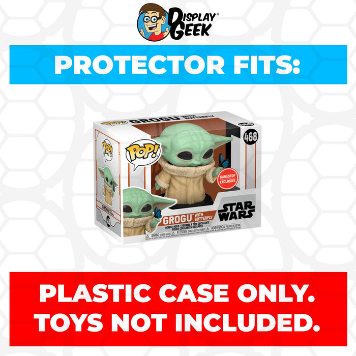 Pop Protector for 4 inch Funko Pop Grogu with Butterfly #468 - for just $11.99! 