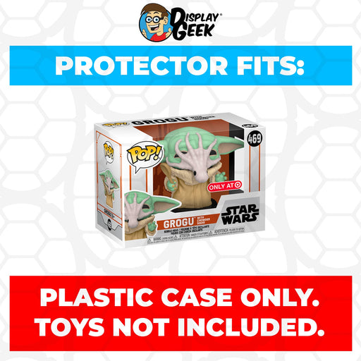 Pop Protector for 4 inch Funko Pop Grogu with Chowder Squid #469 - for just $11.99! 