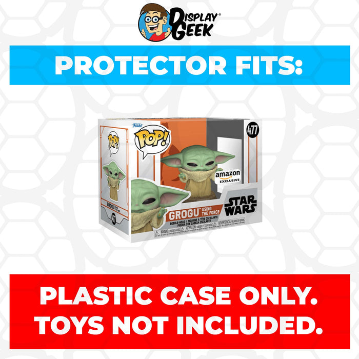 Pop Protector for 4 inch Funko Pop Grogu Using the Force #477 - for just $11.99! 