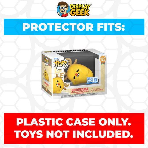 Pop Protector for 4 inch Funko Pop Gudetama Reindeer Outfit #123 - for just $11.99! 