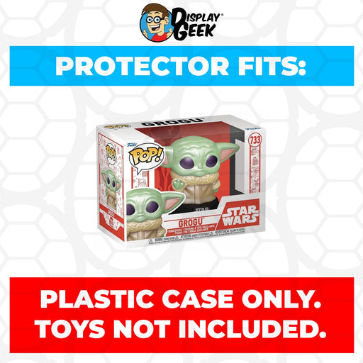 Pop Protector for 4 inch Funko Pop Holiday Grogu #733 - for just $11.99! 