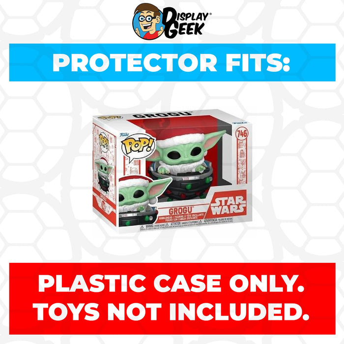 Pop Protector for 4 inch Funko Pop Holiday Grogu #733 - for just $11.99! 