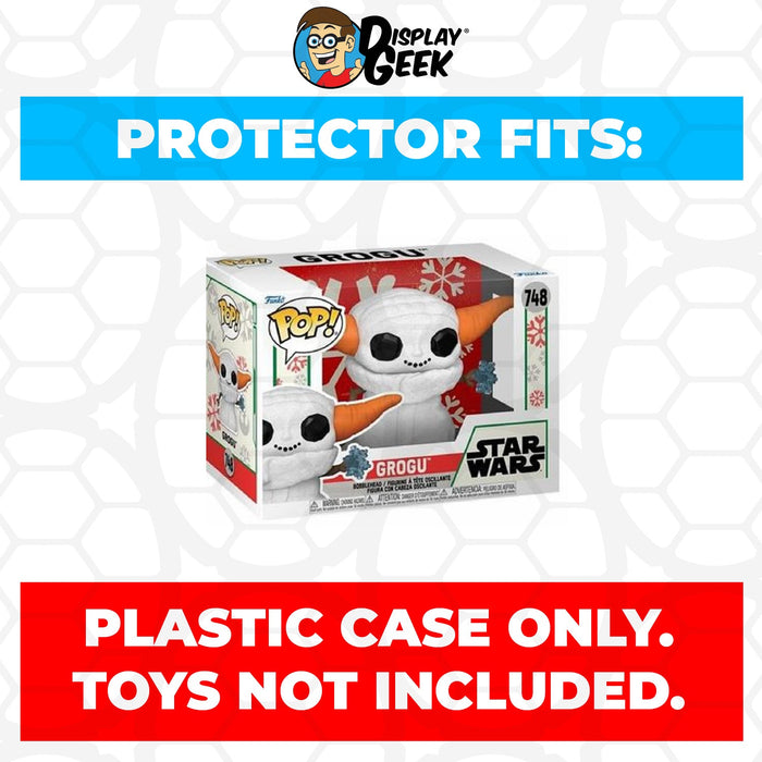Pop Protector for 4 inch Funko Pop Holiday Grogu #746 - for just $11.99! 