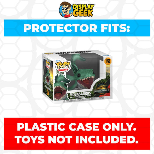 Pop Protector for 4 inch Funko Pop Jurassic World - Mosasaurus #1798 - for just $11.99! 