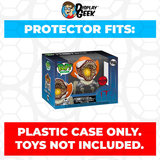 Pop Protector for 4 inch Funko Pop NFT IT - Pennywise with Spider Legs #110 - for just $11.99! 