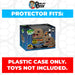 Pop Protector for 4 inch Funko Pop NFT Jurassic Park - T-Rex with Banner #200 - for just $11.99! 
