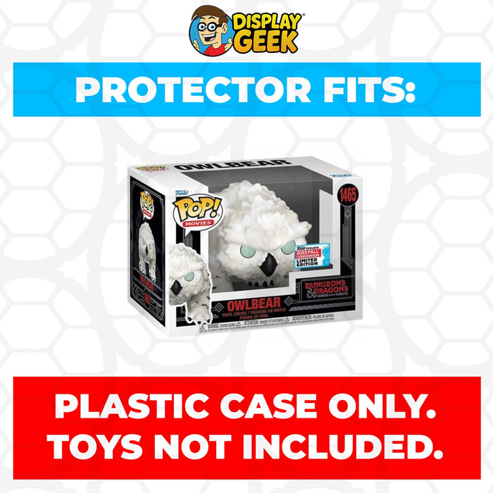 Pop Protector for 4 inch Funko Pop Owlbear NYCC #1465 - for just $11.99! 