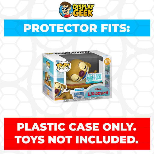 Pop Protector for 4 inch Funko Pop Reuben Sleeping #1571 - for just $11.99! 