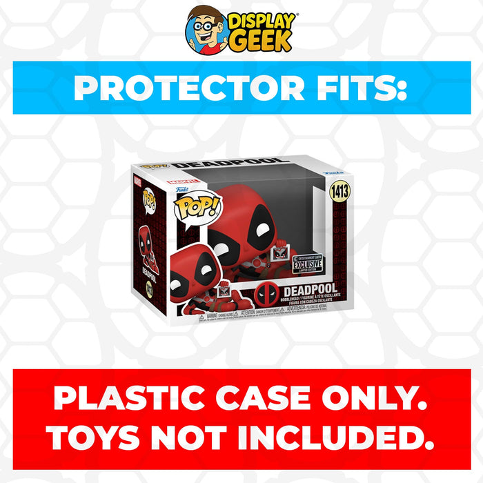Pop Protector for 4 inch Funko Pop Sexy Deadpool with Wolverine #1413 - for just $11.99! 