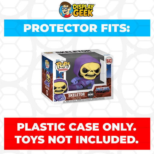 Pop Protector for 4 inch Funko Pop Skeletor Meme #1643 - for just $11.99! 
