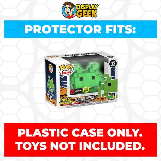 Pop Protector for 4 inch Funko Pop Space Invaders - Medium Invader #33 - for just $11.99! 