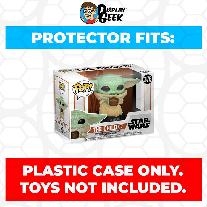 Pop Protector for 4 inch Funko Pop Grogu with Sandwich #841 - for just $11.99! 