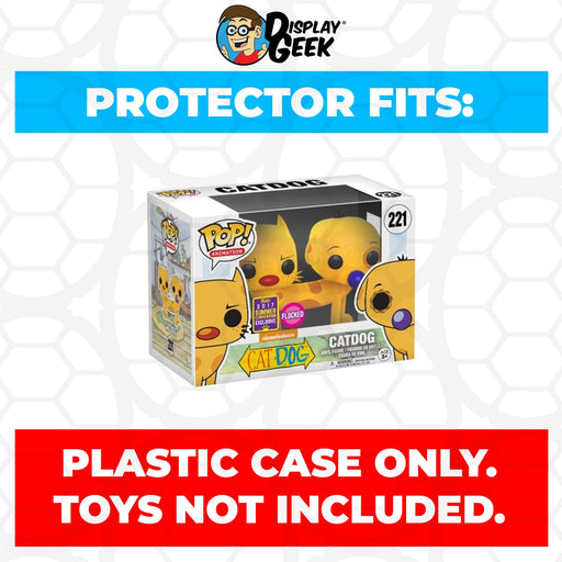 Pop Protector for 4 inch Funko Pop Catdog Flocked SDCC #221 - for just $11.99! 