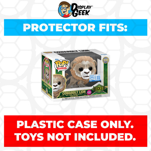 Pop Protector for 4 inch Funko Pop Cowardly Lion Flocked #1930 - for just $11.99! 