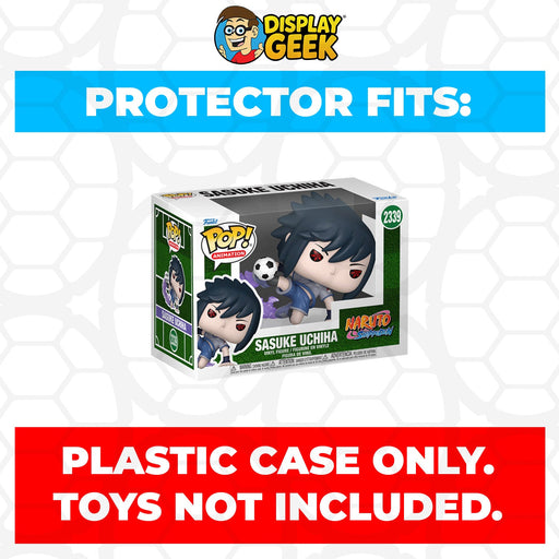 Pop Protector for 4 inch Funko Pop Sasuke Uchiha Soccer #2339 Box - for just $11.99! 
