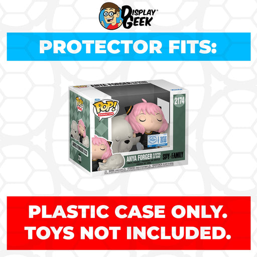 Pop Protector for Funko Pop Premium Anya Forger Sleeping on Bond #2174 Box - for just $13.99! 