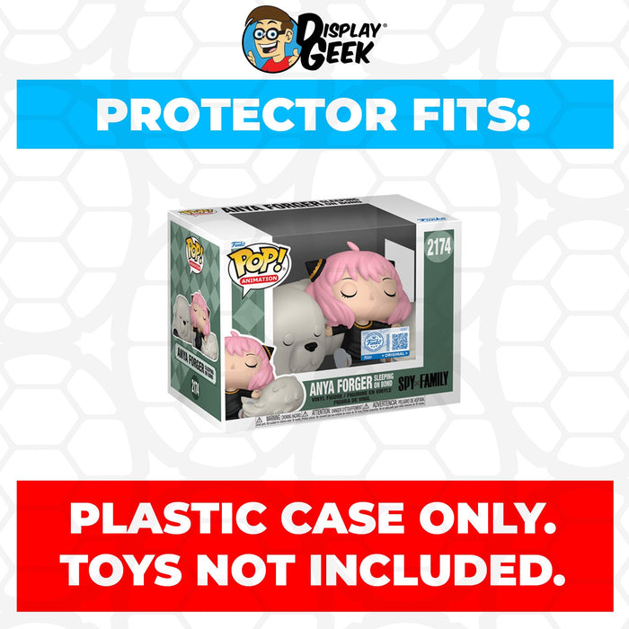 Pop Protector for Funko Pop Premium Anya Forger Sleeping on Bond #2174 Box - for just $13.99! 