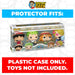 Pop Protector for Funko Pop 4 Pack One Piece - Monkey D Luffy & Roronoa Zoro & Nami & Sanji Box - for just $13.99! 