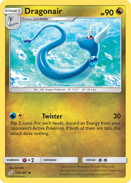Dragonair (118/181) [Sun & Moon: Team Up] - for just $0.20! 