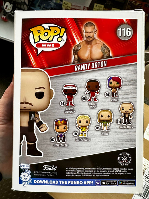 Funko Pop! WWE Randy Orton #116 Wrestling 2022 RKBro The Viper Legend Killer - for just $13! 