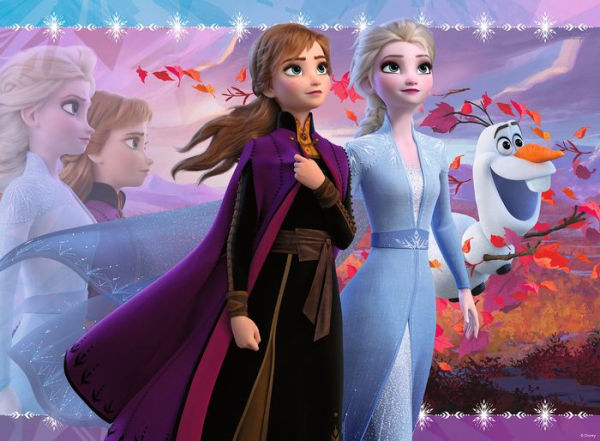 Glitter Puzzle: Frozen - Strong Sisters - for just $18! 