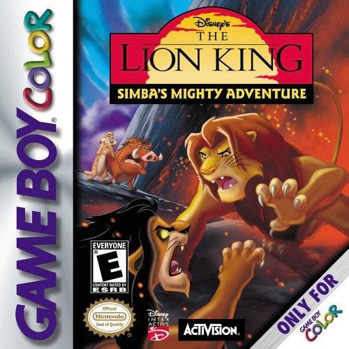 The Lion King Simbas Mighty Adventure (Gameboy Color) - Just $0! Shop now at Retro Gaming of Denver