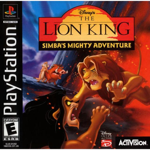 The Lion King Simbas Mighty Adventure (Playstation) - Premium Video Games - Just $0! Shop now at Retro Gaming of Denver