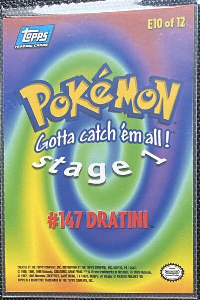 Dratini (E10) [Topps Pokemon the First Movie (First Print)] - for just $1! 
