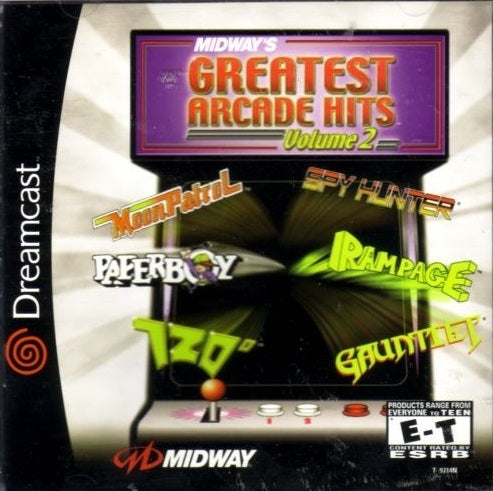 Midway's Greatest Arcade Hits Volume 2 (Sega Dreamcast) - Premium Video Games - Just $0! Shop now at Retro Gaming of Denver