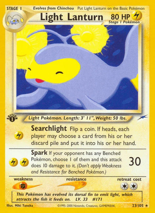 Light Lanturn (23/105) [Neo Destiny 1st Edition] - for just $3.70! 