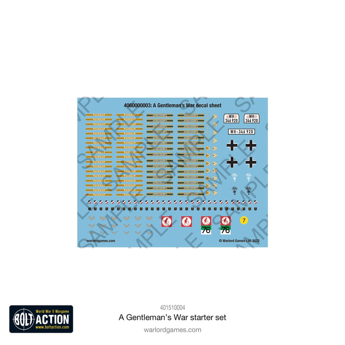 Bolt Action: A Gentleman's War Starter Set - for just $142! 