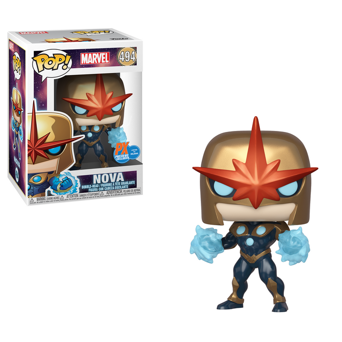 Funko POP! Marvel - Nova Vinyl Figure Previews Exclusive (PX) #494 - for just $21.99! 