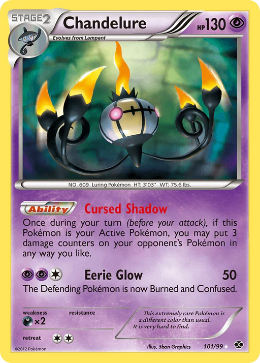 Chandelure (101/99) [Black & White: Next Destinies] - for just $78.30! 