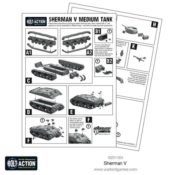 Bolt Action: Sherman V Tank - for just $38.50! 