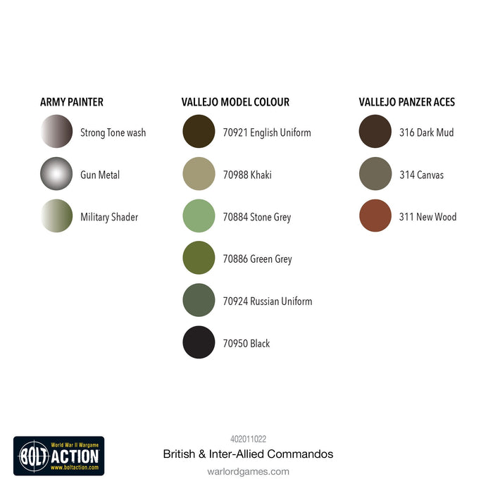 Bolt Action: British & Inter-Allied Commandos - for just $56! 