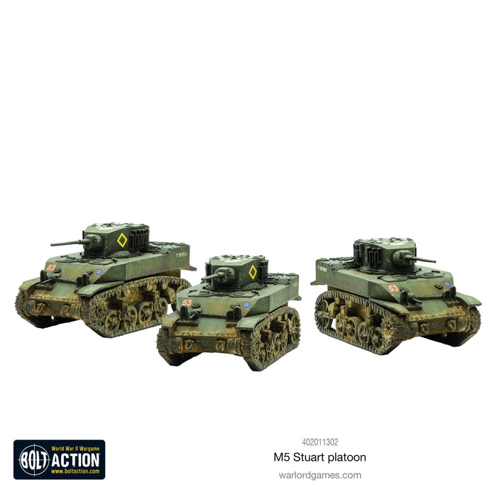 Bolt Action: M5 Stuart Platoon - for just $94.99! 