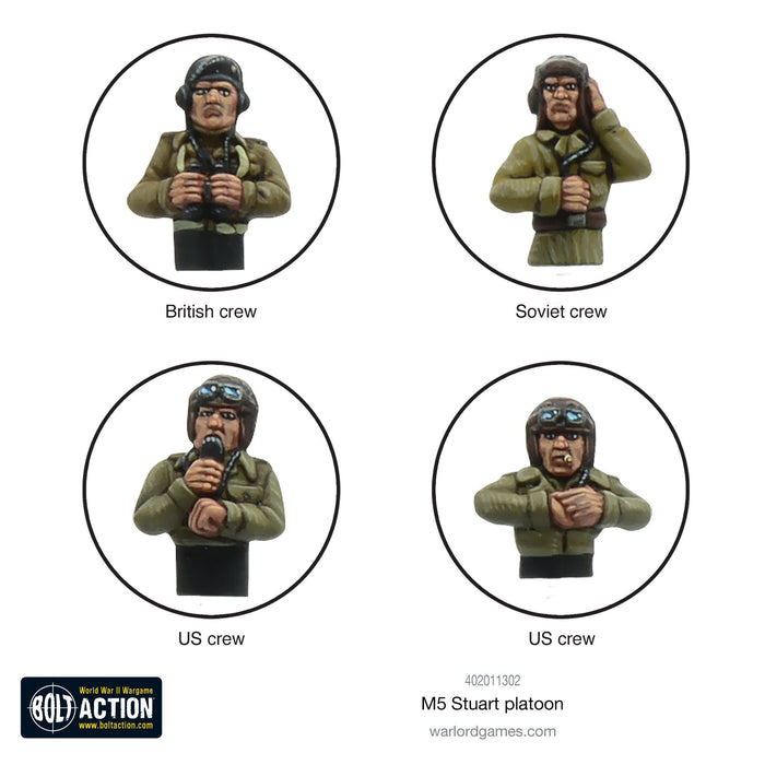 Bolt Action: M5 Stuart Platoon - for just $94.99! 