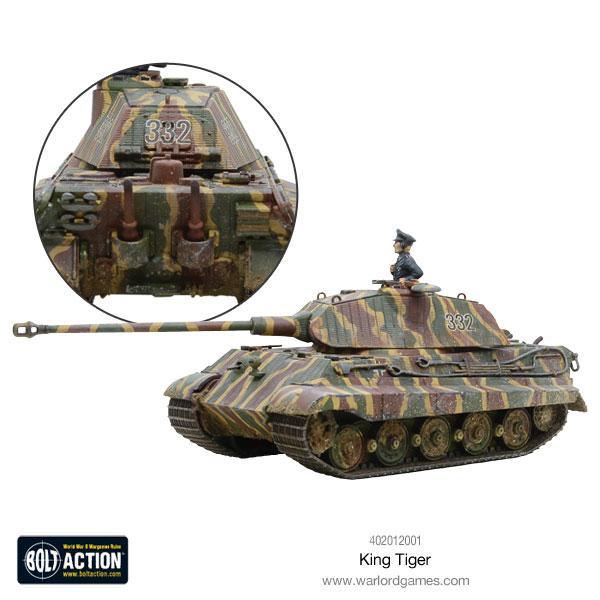 Bolt Action: King Tiger Tank - for just $45.50! 