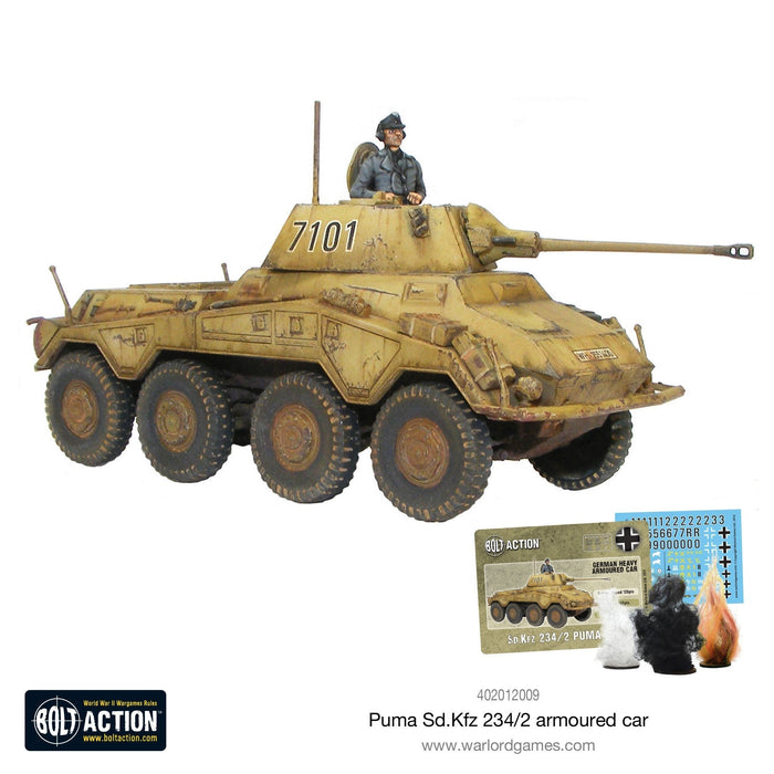 Bolt Action: Puma Sd.Kfz 234/2 Armoured Car - for just $33.50! 